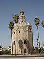 La Torre dell'Oro di Siviglia costruita su ordine del califfo almohade Abu Ya'qub Yusuf II.