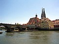 Steinerne Brücke și Domul din Regensburg