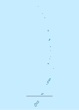 Farallón de Pájaros ubicada en Islas Marianas del Norte