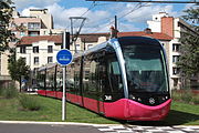 An Alstom Citadis 302 in Dijon, France