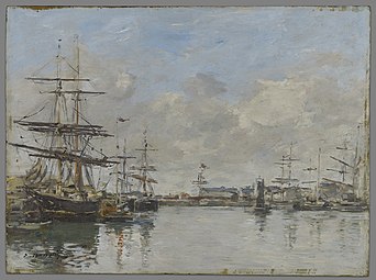 Le Port du Havre, 1885-1890 New Haven, Yale University Art Gallery[91]