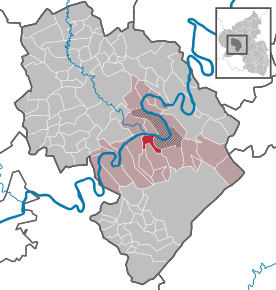 Poziția localității Mülheim (Mosel)