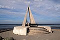 Japoniako iparralderen dagoen puntuaren monumentua (Wakkanai).