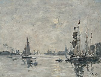 Le Havre. L'avant-port, 1889 Collection privée, Vente 2022[95]