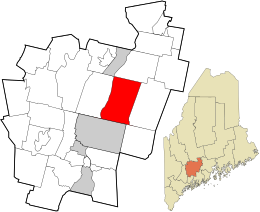 Vassalboro – Mappa