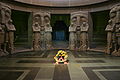 Masks of Fate, by Franz Metzner, crypt of the Völkerschlachtdenkmal.