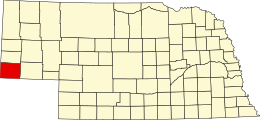 Contea di Kimball – Mappa