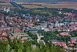 A view o Shumen frae abuin