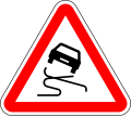 Slippery road