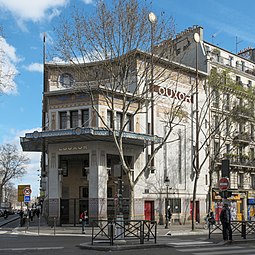 Mix of Egyptian Revival and Art Deco: Le Louxor Cinema, Paris, 1919-1921, by Henri Zipcy