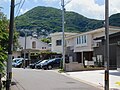 旧・延命寺八景園地区からの忘言亭山（現・富野台）。奇兵隊第一小隊（山田鵬輔隊）が陣取った。