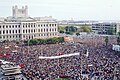 Acto del 1 de mayo de 1983, en Montevideo, Uruguay.