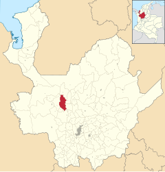 Buriticá – Mappa