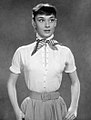 Audrey Hepburn elleekove Roman Holiday čáittukeččâlmist ive 1951