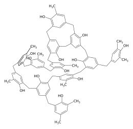 Esempio di formula di struttura tridimensionale della bachelite