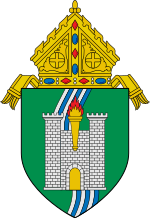 Coat of arms of the Diocese of Iligan