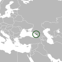 Location of Abkhazia