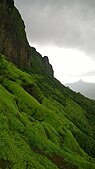 Steep hills around Matheran