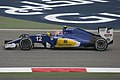 Felipe Nasr pilotando a Sauber C35 no Grande Prêmio do Barém de 2016.