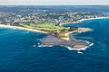 The rock platform at Long Reef, N.S.W., Australia.