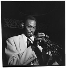 Taft Jordan performs at the Aquarium in New York in November 1946.