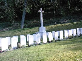 Zeebrugge Memorial and graves from St James Cemetery in Dover