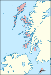 Map of northern Britain