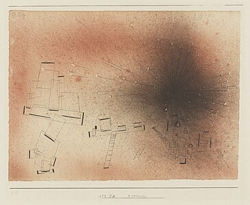 Paul Klee: Explosion.