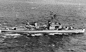 Le destroyer USS Stickell (DDR-888) vers 1960