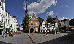 Nordermarkt i Flensburg.