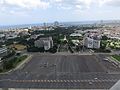 Vista panorâmica da Plaza de la Revolución e centro de Havana - o prédio do MININT fica à esquerda, ao lado da escultura Che Guevara de Enrique Ávila.