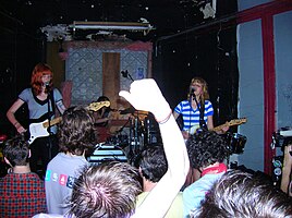 Vivian Girls at The Market Hotel, Brooklyn, 2008