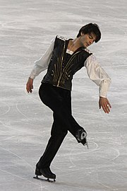 Stéphane Lambiel at the 2010 European Championships