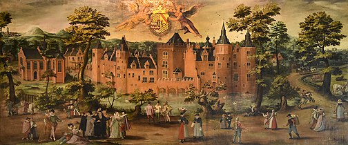 Kasteel Egmond-aan-den-Hoef (ca. 1570)