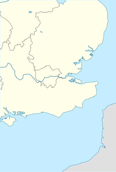 2019–20 Isthmian League is located in Southeast England