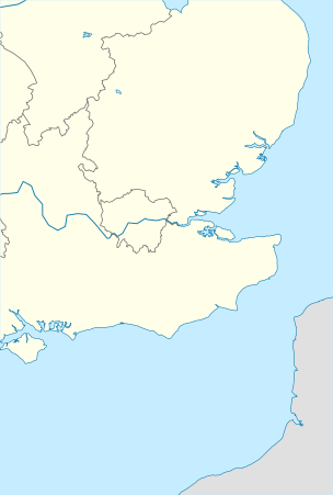 SS Donegal is located in Southeast England