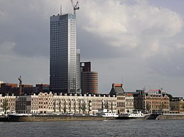 Het Noordereiland en de Maasboulevard