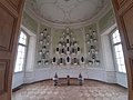 Rundāle palace room with pottery