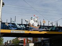 Lady of St Kilda mural, Carlisle Street