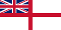 Pavaljun l-Abjad (White Ensign). Użat mir-Royal Navy.