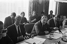 Lanjouw als rector van de Universiteit Utrecht in 1969