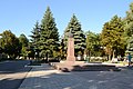 Monument to Ukrainian-born Soviet Marshal Kirill Moskalenko in Pokrovsk, 2017