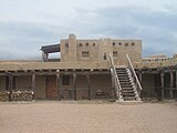 A view inside Bent's Old Fort