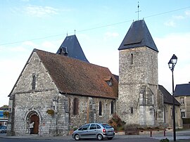 The church in Charleval