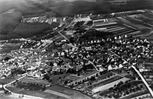 Luftbild Rüsselsheim-Königstädten im Jahr 1926