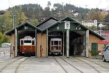 Remise des Stubaitalbahnhofs