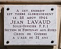 Plaque au no 55.