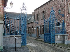 Grille de l'ancien château de Clermont