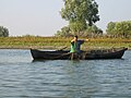 Fischerboot auf dem Sulinaarm