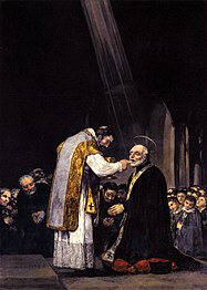 José de Calasanz, fundador en el siglo XVII de la Orden de los Clérigos Regulares pobres de la Madre de Dios de las Escuelas Pías o Escolapios).